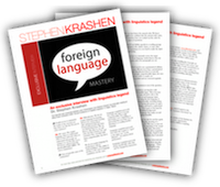 My Exclusive Interview with Dr. Stephen Krashen